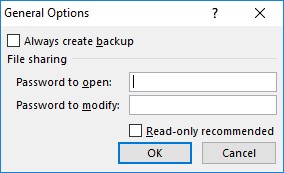 3 راه محافظت از رمز عبور از یک فایل اکسل