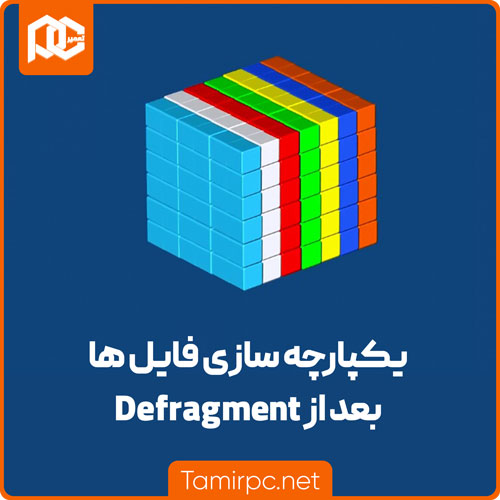 Defragment فایل ها را یکپارچه می کند یکپارچه سازی فایل ها توسط Defragmentation