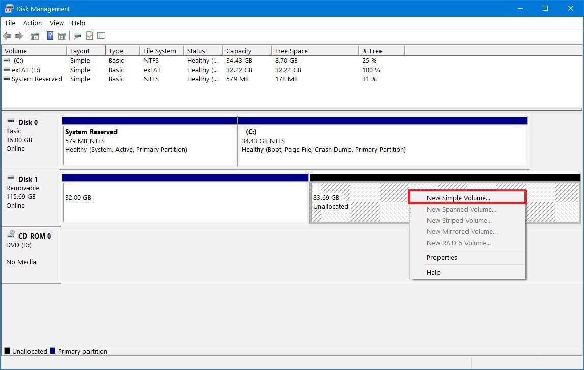 پارتیشن بندی هارد اکسترنال