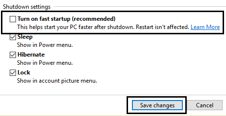 بالا نیامدن ویندوز 10 در لپ تاپ