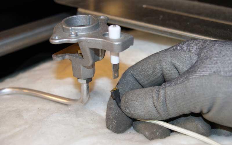 فاصله نامناسب بین الکترودها