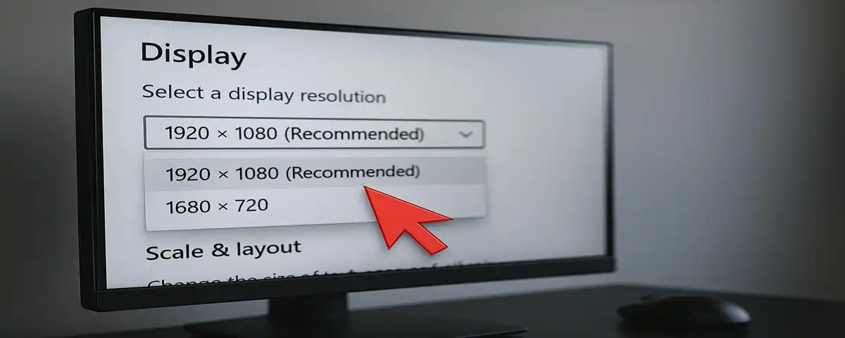 غلبه بر مشکلات گرافیکی با کاهش رزولوشن