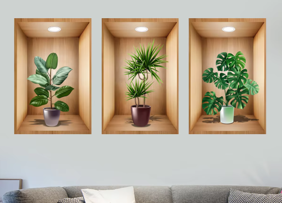 چاپ استیکر دیواری و استفاده در دکوراسیون داخلی